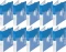 10x Segregator do akt osobowych Donau, A4, 35mm, niebieski