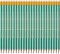 24x Ołówek BIC Evolution Original 655, HB, z gumką, zielony