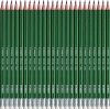 24x Ołówek Stabilo Othello 2988, HB, z gumką, zielony