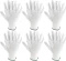 6x Rękawice tkaninowe Reis RMICRONYL, nakrapiane, rozmiar 8, biały