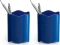 2x Kubek na długopisy Durable Trend, 80x102mm, niebieski