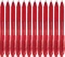 12x Pióro kulkowe automatyczne Pentel, EnerGel BL-107, 0.7mm, czerwony