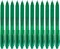 12x Pióro kulkowe automatyczne Pentel, EnerGel BL-107, 0.7mm, zielony