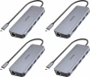4x Rozgałęziacz- Hub Unitek, USB-C, 3xUSB 3.1, PD, HDMI, SD, VGA, RJ45