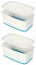 2x Pojemnik z pokrywką Leitz MyBox Wow,5l, biało-niebieski