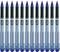 12x Pióro kulkowe Pentel, BLN-15, 0.5mm, niebieski