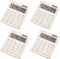4x Kalkulator biurowy Citizen SDC-810NR, 10 cyfr, biały