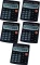 5x Kalkulator biurowy Citizen SDC-812, 12 cyfr, czarny