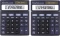2x Kalkulator biurowy Vector CD1181, 10 cyfr, czarny