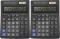 2x Kalkulator biurowy Vector VC-554X BL, 14 cyfr, czarny