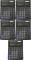 5x Kalkulator biurowy Vector VC-554X BL, 14 cyfr, czarny
