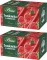 2x Herbata owocowa w kopertach BiFix Premium, truskawka z rabarbarem, 20 sztuk x 2g