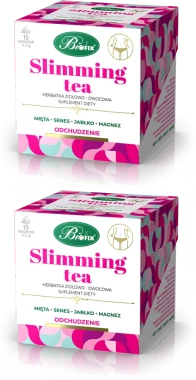 2x Herbata funkcjonalna w torebkach Bifix Slimming Tea, 15 sztuk x 2g