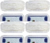 4x Mop płaski bawełniany z zakładkami Merida Optimum, 40x11cm - końcówka