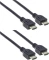 2x Kabel Gembird HDMI-HDMI, 10m, czarny
