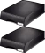 2x Moduł szufladowy Leitz Plus, z 1 szufladą, do dokumentów, A4, czarny