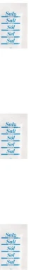 3x Sól jodowana w saszetkach 1g, 2000 sztuk