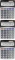 3x Kalkulator biurowy Vector CD-2462, 12 cyfr, srebrno-czarny