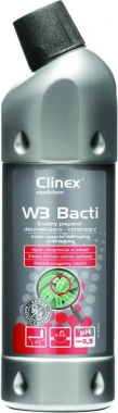 6x Preparat dezynfekująco-czyszczący Clinex W3 Bacti, 1l (c)