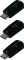 3x Konwerter LogiLink HDMI męski na VGA żeński, czarny