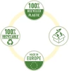 3x Koszulki groszkowe Esselte Recycle Premium, A4, 70µm, 100 sztuk, transparentny