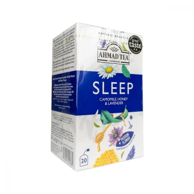 6x Herbata funkcjonalna w kopertach Ahmad Tea Sleep Healthy Benefit, 20 sztuk x 1.5g
