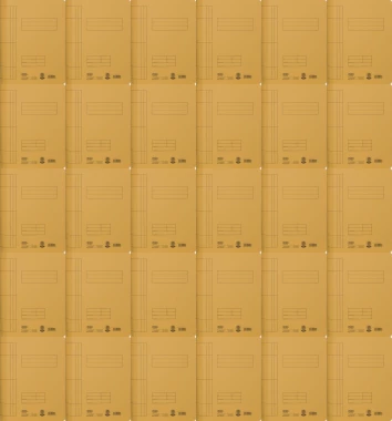 100x Skoroszyt kartonowy bez oczek Elba, A4, do 100 kartek, 250g/m2, żółty
