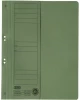 50x Skoroszyt kartonowy oczkowy Elba, 1/2 A4, do 150 kartek, 250 g/m2, zielony