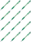 12x Ołówek automatyczny Pentel AX125, 0.5mm, z gumką, zielony