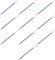 10x Wkład SA-7CN do długopisu Uni, SN-101, 0.7mm niebieski