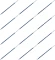 12x Wkład SA-7CN do długopisu Uni, SN-101, 0.7mm niebieski