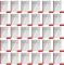40x Okładka kanałowa easy Cover Double Semi Matt Opus, A4, 3mm, do 30 kartek, czerwony