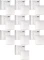 10x Koperta bąbelkowa Bong AirPro, CD23, 200x175mm, 10 sztuk, biały