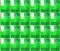 24x Teczka plastikowa z gumką Q-connect, 3-skrzydłowa, A4,  transparentny zielony