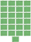 25x Teczka zawieszkowa kartonowa Leitz Alpha, A4, 348x260mm, 230g/m2, zielony