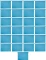 25x Teczka zawieszkowa kartonowa Leitz Alpha, A4, 348x260mm, 230g/m2, niebieski