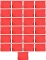 25x Teczka zawieszkowa kartonowa z rozciągliwymi bokami Leitz Alpha, A4, 348x260mm, 275g/m2, czerwony