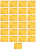 25x Skoroszyt zawieszany Leitz Alpha, A4, 348x270mm, 225g/m2, żółty