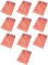 10x Koszulki krystaliczne Esselte, A4, 55µm, 10 sztuk, transparentny czerwony