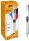 12x Długopis automatyczny Bic, 3 wkłady (1.0mm)+1 ołówek (0.7mm), mix kolorów