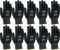 10x Rękawice powlekane Uvex Unilite, rozmiar 8, czarny
