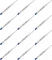 12x Wkład do długopisu Parker QUINKflow, M, niebieski