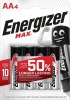 24x Bateria Energizer Max, AA, E91, 1.5V, 4 sztuki