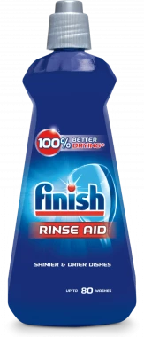 4x Płyn nabłyszczający do zmywarek Finish Rinse Aid, 400ml