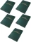 5x Dziennik korespondencyjny Barbara, A4, 192k, zielony