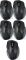 5x Mysz bezprzewodowa Kensington Pro Fit, rozmiar średni, optyczna, czarny