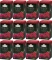12x Herbata czarna aromatyzowana w kopertach Ahmad Tea Raspberry Indulgence, malina, 20 sztuk x 2g