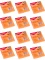 12x Karteczki samoprzylepne Office Products, 76x76mm, 100 karteczek, neonowy pomarańczowy