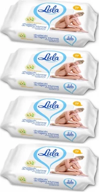 4x Chusteczki do higieny intymnej Lula, 20 sztuk