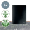 2x Skoroszyt kartonowy Leitz Recycle, A4, do 250 kartek,  275g/m2, czarny
